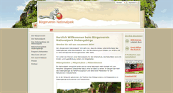 Desktop Screenshot of nationalpark-siebengebirge-buergerverein.de